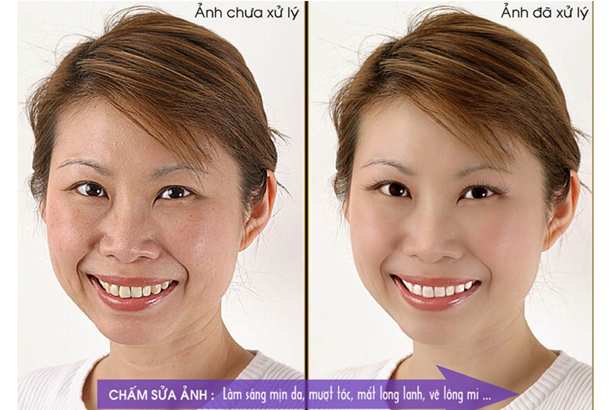 Bài tập số 5 làm mịn da trong photoshop