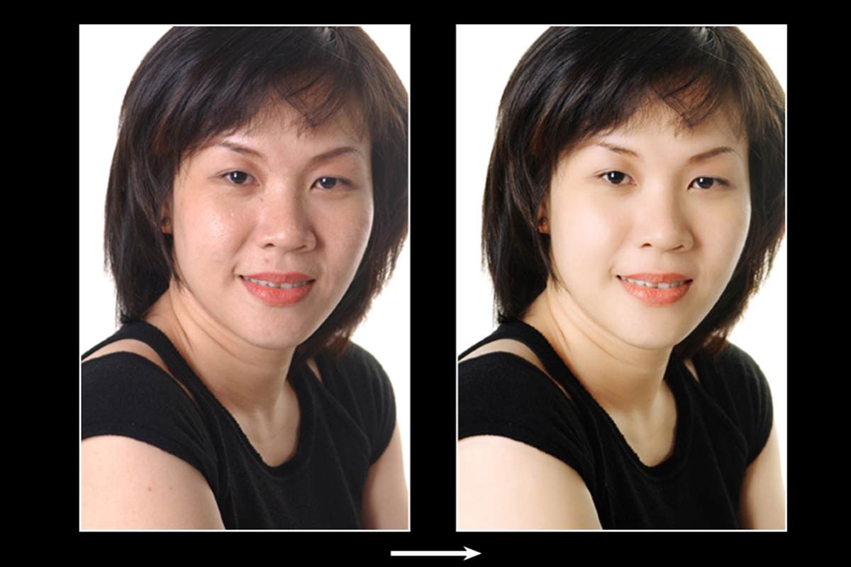 Bài tập số 6 làm mịn da trong photoshop