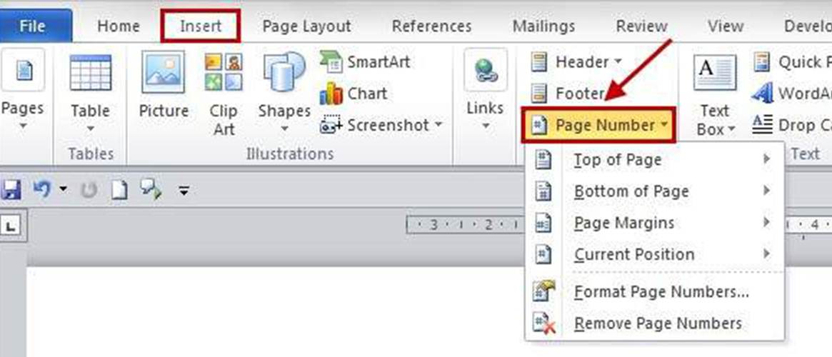 Chọn kiểu định dạng trang