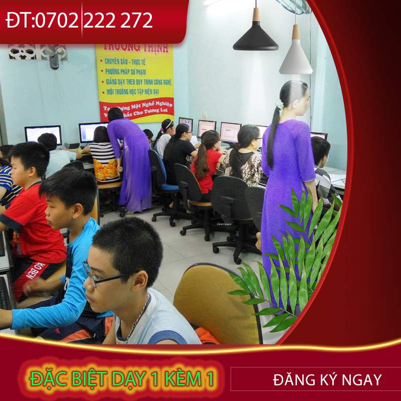 Khóa Học Word, Excel, PowerPoint, Tin Học Văn Phòng Cho Người Đi Làm 6 Học tin học văn phòng 1 kèm 1