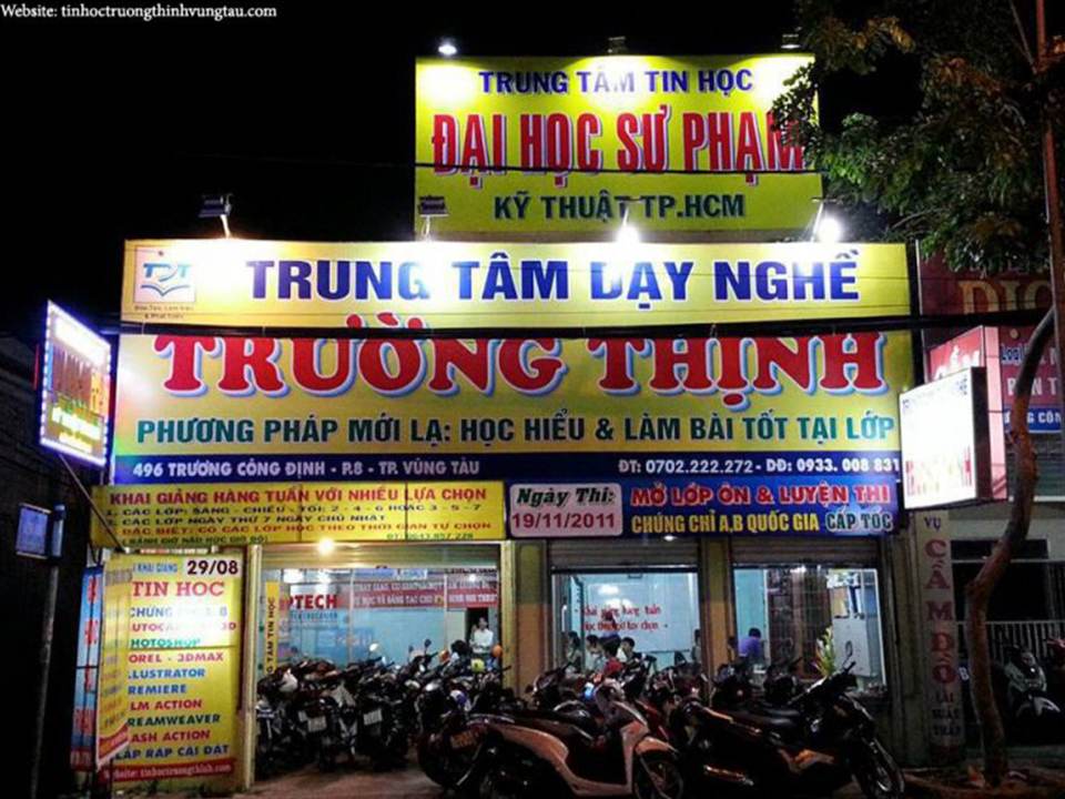 trung tâm đào tạo dạy kèm tin học ở vũng tàu