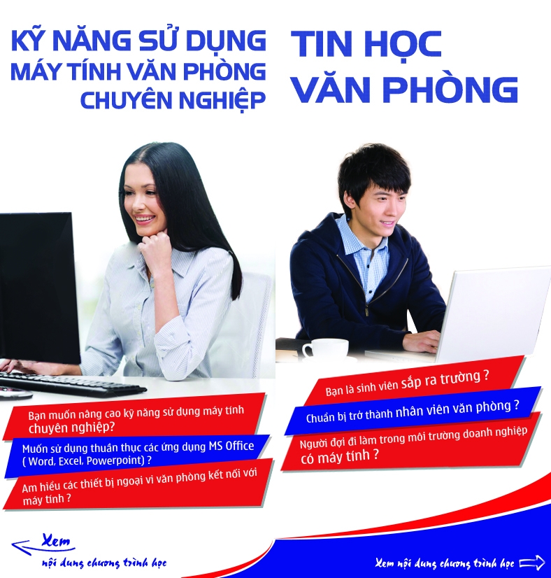 trung tâm đào tạo tin học văn phòng tốt nhất tại vũng tàu
