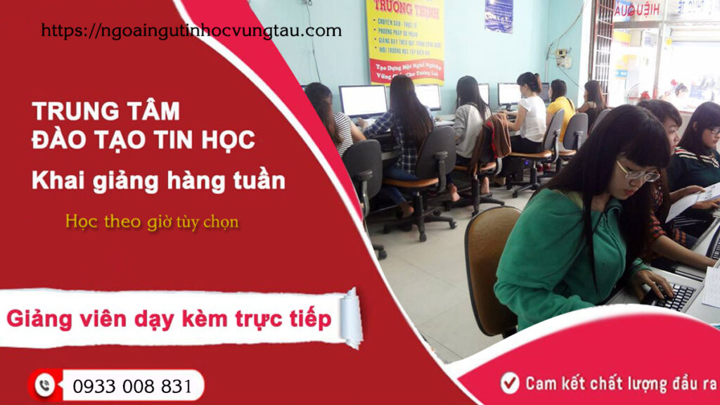 trung tâm dạy tin học ở vũng tàu