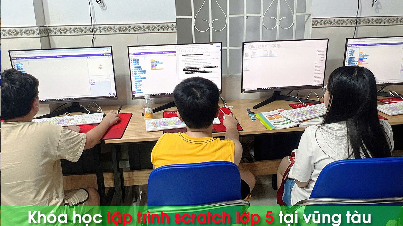 khóa học lập trình scratch lớp 5