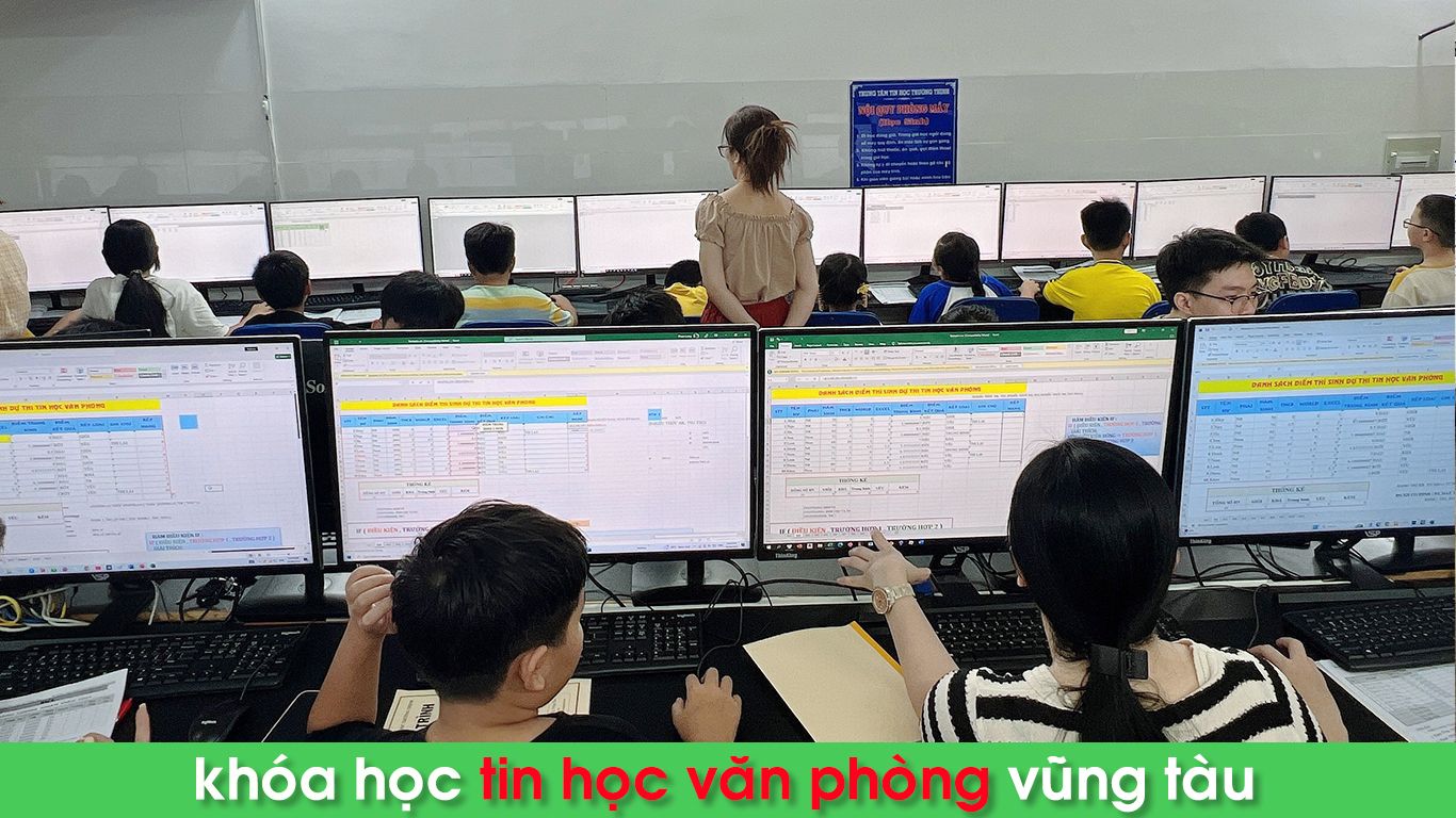 Khóa học tin học văn phòng lớp 10 tại vũng tàu