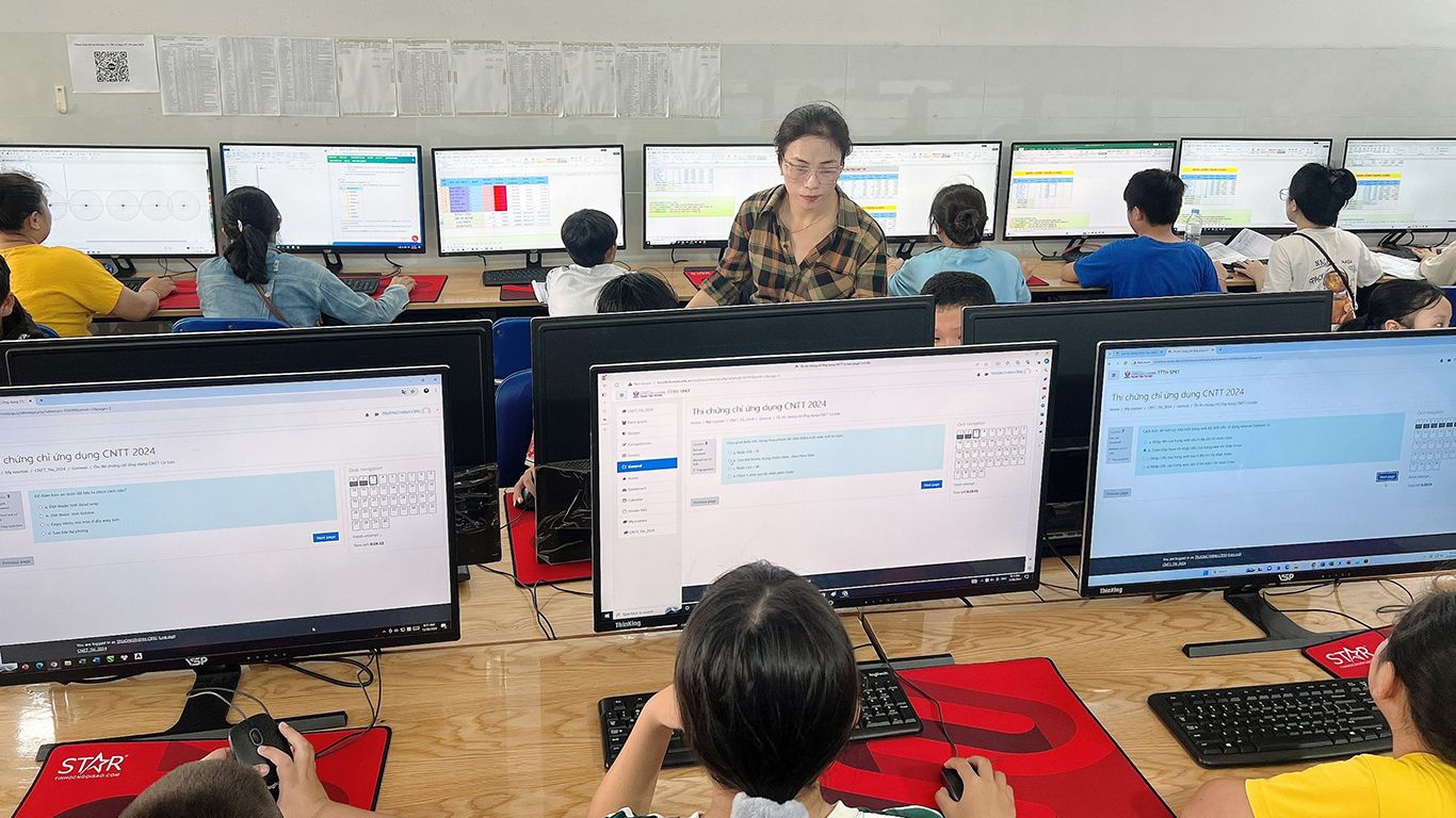 lớp học tin học lớp 5 vũng tàu