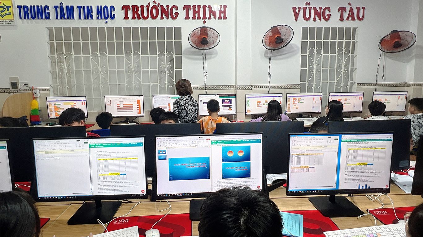 tin học lớp 5 vũng tàu