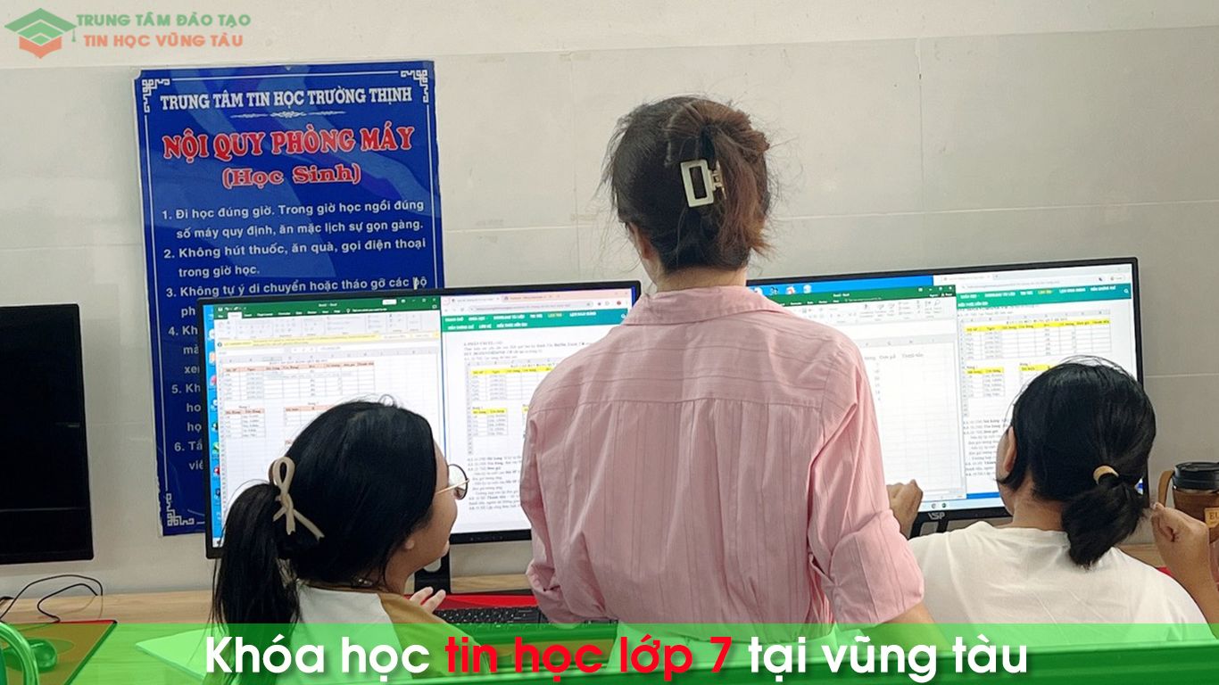 tin học lớp 7 vũng tàu