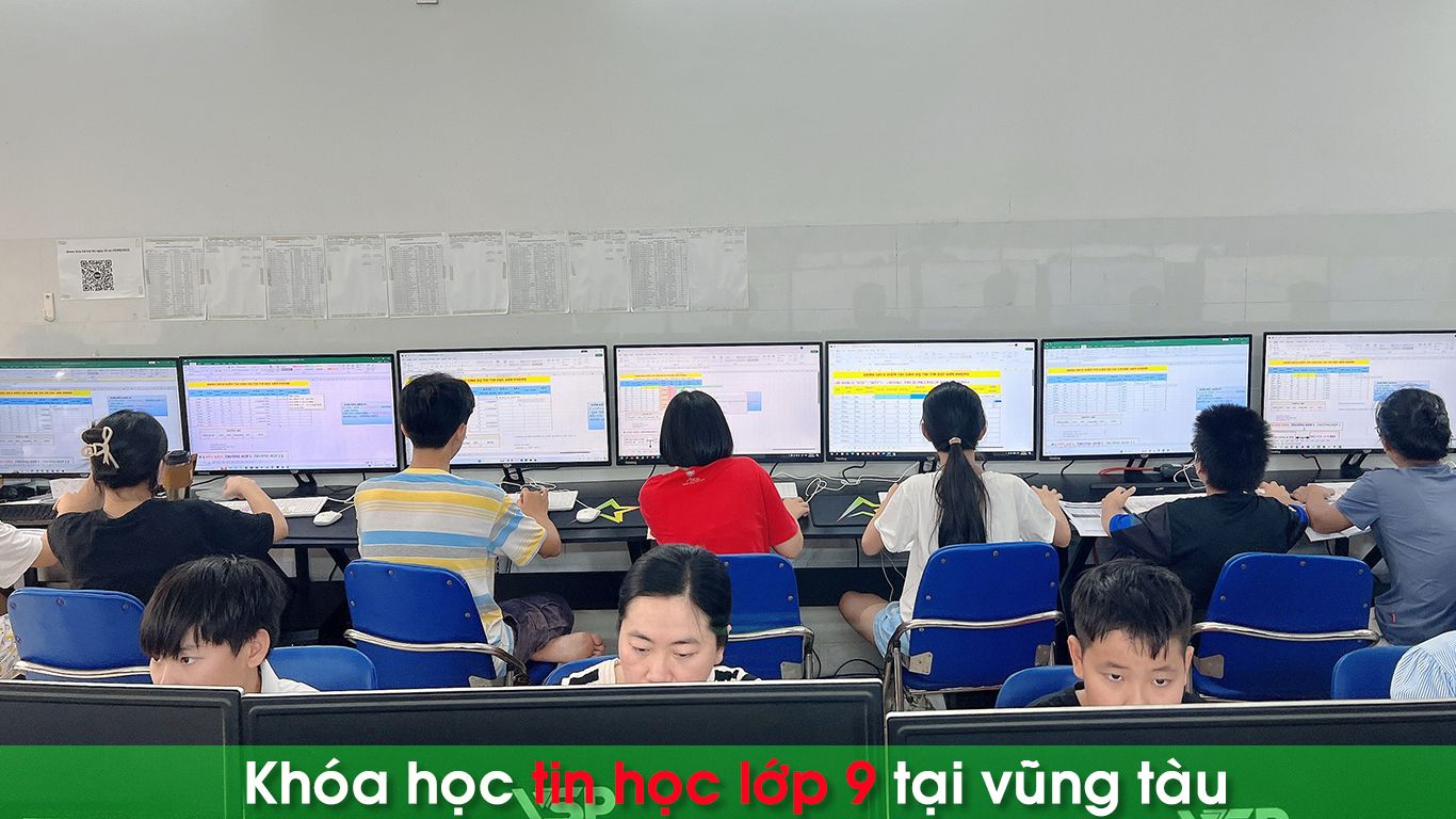 trung tâm dạy tin học lớp 9 vũng tàu
